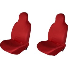 Kırmızı Ön Koltuk Kılıfı Ford Fiesta Titanium x Için Şık ve Koruyucu