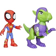 Hakay Spidey & Goblin Temalı Figürler - Dino Webs Koleksiyonu