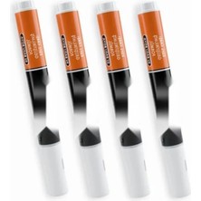 Hakay 4 Adet Beyaz Derz Kalemi - Hızlı Kuruyan Su Bazlı