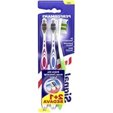 Hakay Orta Sertlikte Diş Fırçası, 2+1 Set