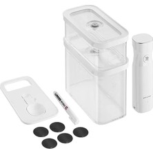 Hakay 5 Adet Vakumlu Başlangıç Seti, Şeffaf-Beyaz