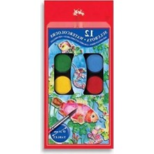 Hakay 12 Renkli Suluboya Seti - Yüksek Kaliteli