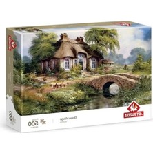 Hakay Yeşil Köy Temalı 500 Parça Puzzle