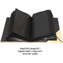 Hakay Lüks Koton Fotoğraf Albümü, 10X15 Cm, 100 Fotoğraf Kapasiteli