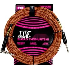 Hakay Uzun Süreli Kullanım Için Enstrüman Kablosu - 18FT, Turuncu