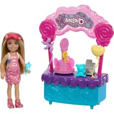 Hakay 10 Parçalı Şeker Dükkanı Oyun Seti, Dönebilir Lolipop Standı ve Aksesuarlar
