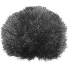 Hakay Rüzgar Gürültüsünü Azaltan Siyah Yaka Mikrofonu Rüzgar Koruyucu