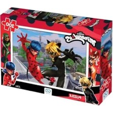 Hakay 200 Parça Uğur Böceği ile Kara Kedi Çocuk Puzzle