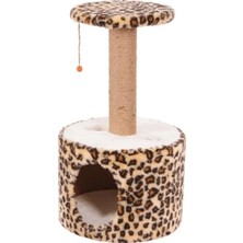 Hakay Leopar Desenli Dayanıklı Kedi Tırmalama