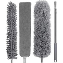 Hakay Teleskopik 3'lü Mop Seti ile Çok Fonksiyonlu Temizlik Çözümü