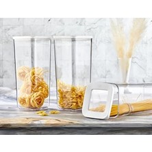 Hakay Kare Saklama Kabı, 3 Adet, 1700 ml