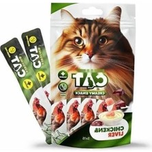 Hakay Sıvı Kedi Ödülü Tavuk ve Ciğer 5X15 gr