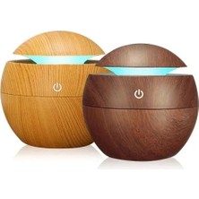 Hakay 130 ml Aroma Hava Difüzörü - 7 Renkli LED Işık ve Sessiz Çalışma