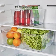 Hakay Kırılmaz Ultra Dayanıklı Buzdolabı Düzenleyici Kutu - Dev Boy