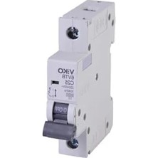 Hakay 25A C Tipi 1 Kutup 6ka Otomatik Sigorta