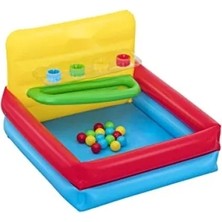 Hakay 15 Oyun Topu ile Top Çukuru Seti, 1,04 M x 94 cm x 61 cm