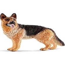 Hakay Kahverengi Alman Çoban Köpeği Figürü