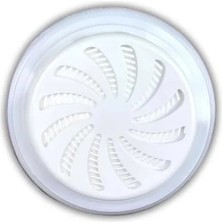 Hakay Ayarlanabilir Yuvarlak Beyaz Havalandırma Menfezi