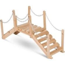 Hakay Doğal Sedir Ahşap Bahçe Köprüsü, 3 Ft.