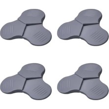 Hakay 3 Kademeli Silikon Kapı Stoperi 4'lü Set