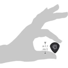 Hakay Siyah Delrin Penalar - Ağır Kalınlıkta 100'LÜ Paket