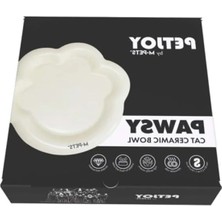 Hakay Beyaz Seramik Mama Kabı 100 ml