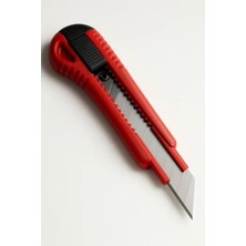 Hakay Alüminyum Maket Bıçağı - 18 Mm, Otomatik Kilitleme Sistemi