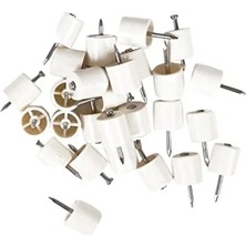 Hakay 50 Adet Plastik Çivili Raf Pimi