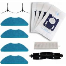 Hakay Robot Süpürge Aksesuar Seti - Hepa Filtre ve Mop Bezi