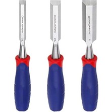 Hakay 12-20-25MM Üçlü Profesyonel Iskarpela Seti