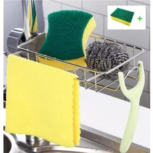 Hakay Paslanmaz Çelik Sünger Tutucu, Mutfak Lavabo Organizatörü