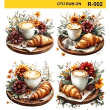 Lora Dekopaj Ütü ile Rub On Transfer Kağıdı R-002 30X30 cm