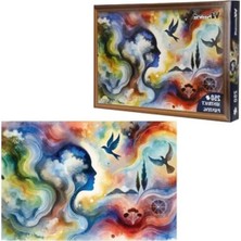 Hakay 250 Parça Soyut Resim Bulmacası