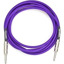 Hakay 3 Metre Mor Enstrüman Kablosu - Dayanıklı ve Uzun Ömürlü