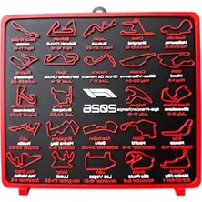 Hakay 2026 Formula 1 Yarış Takvimi - 3D Baskı