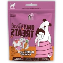 Hakay Dondurularak Kurutulmuş Çiğ Dana Ciğer ve Havuç, 40G