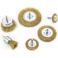 Hakay 6'lı Tel Fırça Seti ile Temizleme Uçları