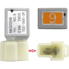 Gutsy Mitsubishi Fuso-Hitachı Direnç 0.5W 390# 7321-9981-OR Rezıstor