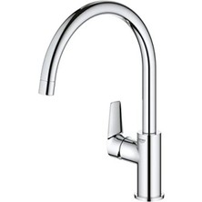 Hakay 360° Dönüş Açılı Eviye Bataryası - Kolay Montaj, Krom Kaplama