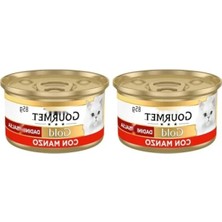 Hakay Sığır Etli Yaş Kedi Maması, 85 G (2 Paket)