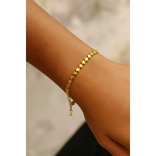 Yıldız Gold Boncuk Bileklik
