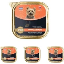 Hakay Kuzu ve Kabaklı Mini Küçük Irk Yetişkin Köpek Maması, 85 gr (4 Paket)