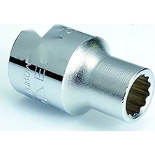 Hakay 1/2'' Oniki Köşe Lokma Anahtar - 11/16'' Inch