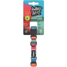 Hakay Ayarlanabilir Boyun Tasması, S Boyut, Urban Style Jazz Stripes