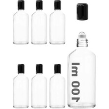 Hakay Sızdırmaz Çelik Roll On Kapaklı Cam Şişe, 100 ml