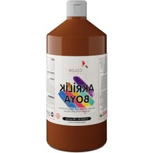 Hakay Uzun Süreli Kullanım Için Terracotta Akrilik Boya, 1000 gr