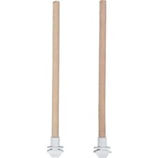 Hakay Ahşap Kuş Tüneği, 2 Adet, 15CM Boy, 10MM Çap