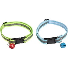 Hakay Reflektörlü Zilli Boyun Tasması - 2 Adet Set