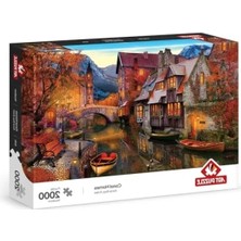 Hakay 2000 Parça Kanal Boyu Evleri Puzzle