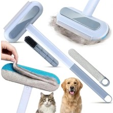 Hakay Çok Fonksiyonlu Evcil Hayvan Tüy Temizleyici, 4'ü 1 Arada